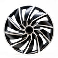 16" Silver & Black Wheel Covers, Set of 4 C161688