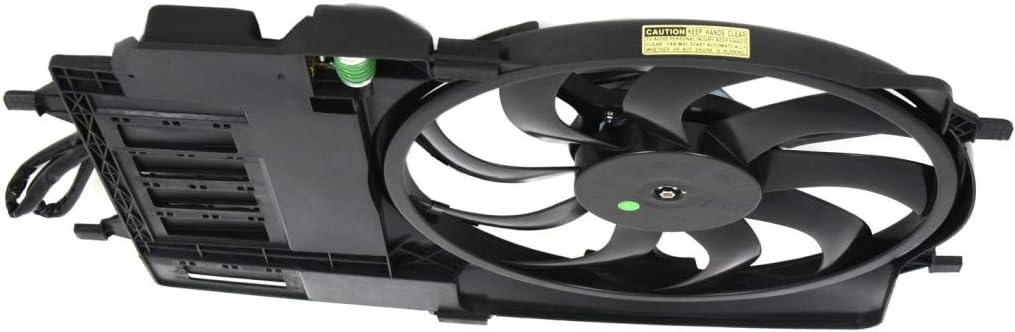 Cooling Fan Assembly for Radiator and A/C Condenser D895389