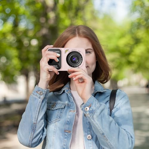 4K 64MP 18X Zoom Point and Shoot Digital Camera with 64GB TF Card P5422