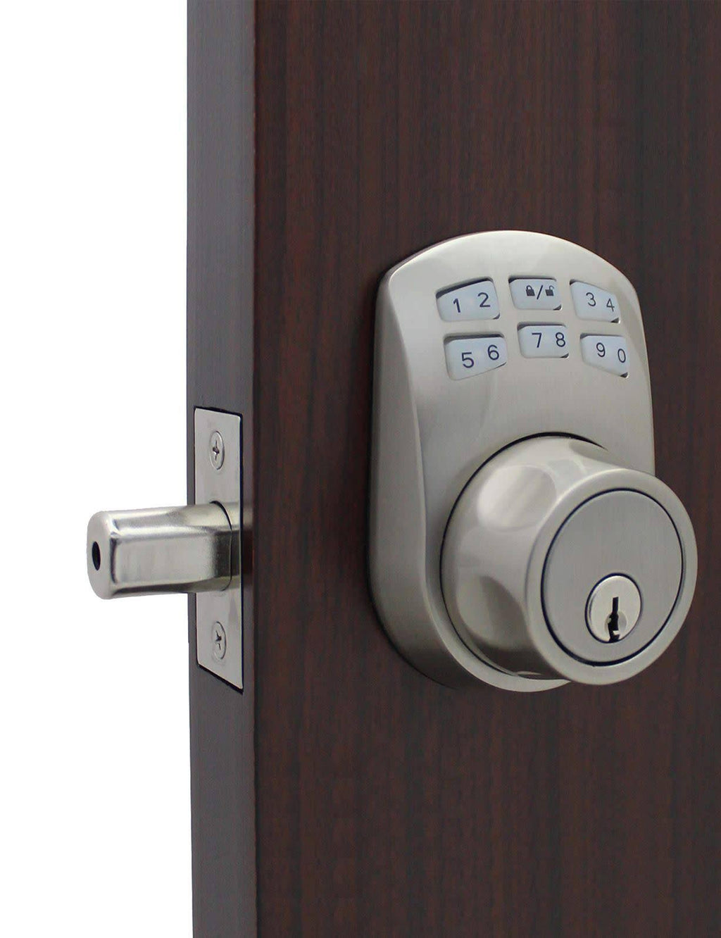 Slim Line Electronic Keypad Deadbolt Lock T64282