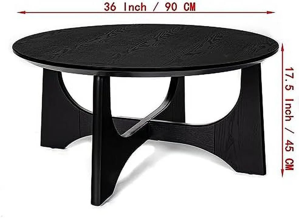 Round Wooden Coffee Table S12256