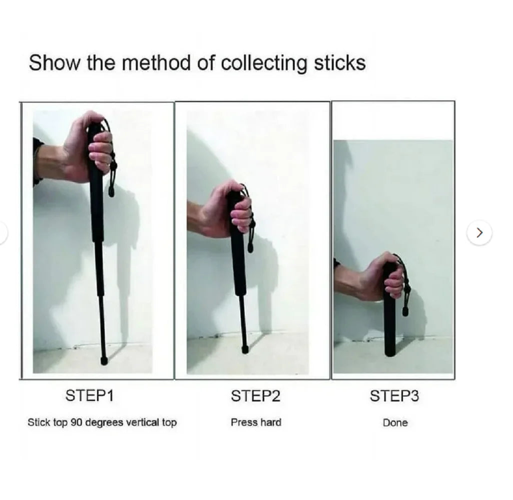 Portable Telescopic Sticks with Non-Slip Handle (18 inche) M6551