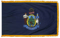 4ft. x 6ft. Fringed Flag with Side Pole Sleeve P624715