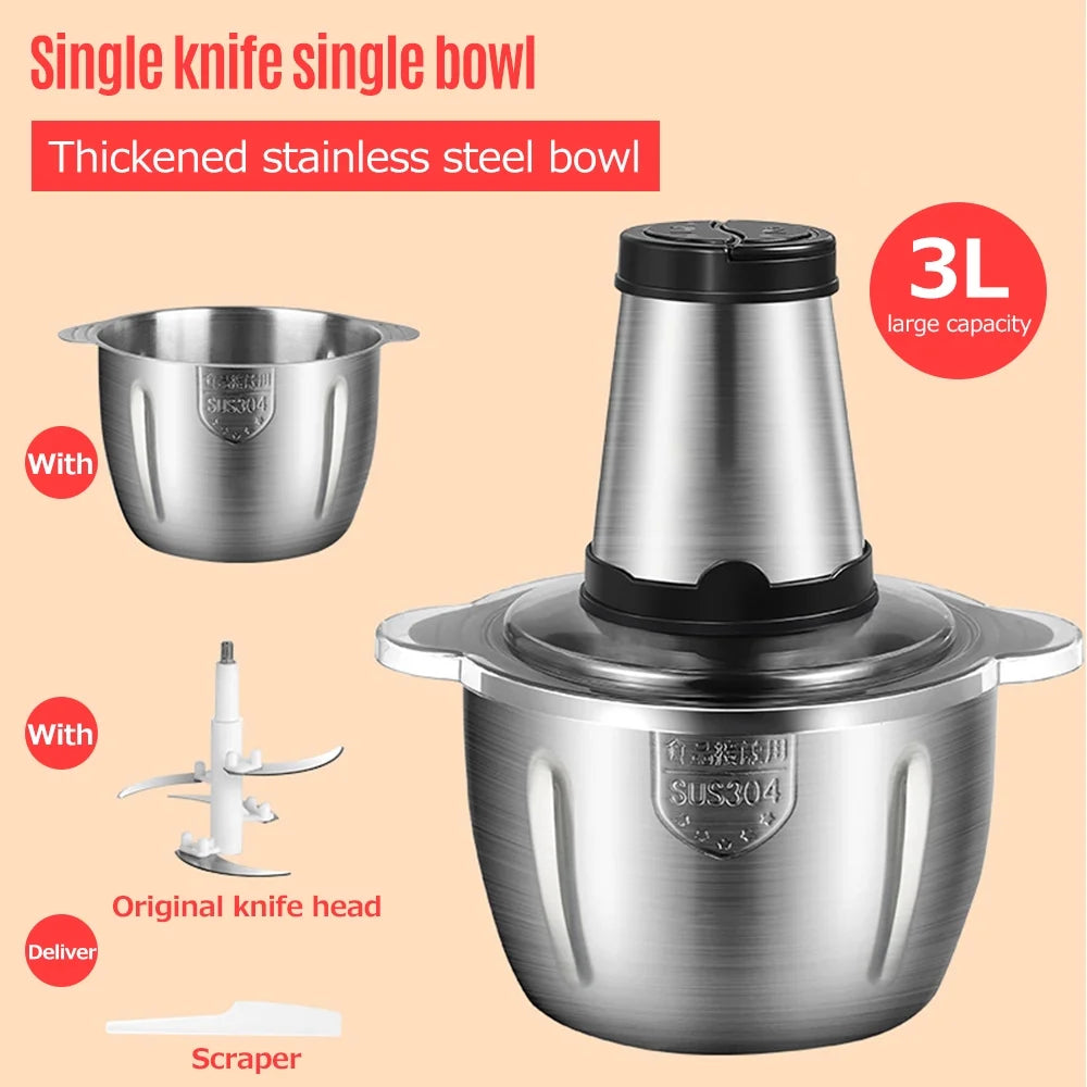 Stainless Steel Electric Meat Grinder 250W R887946