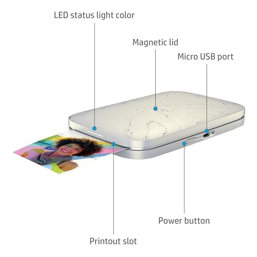 Portable 2x3 Instant Photo Printer H485324