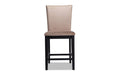 Camel Upholstered Counter Stool F67329
