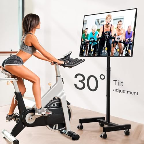 Mobile TV Cart with 30° Tilt D10143