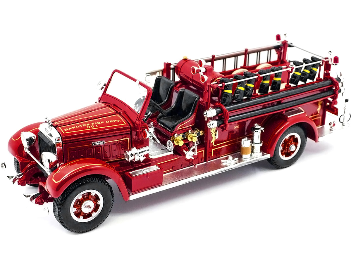 Red 1/24 Diecast Fire Engine Truck Model W46101