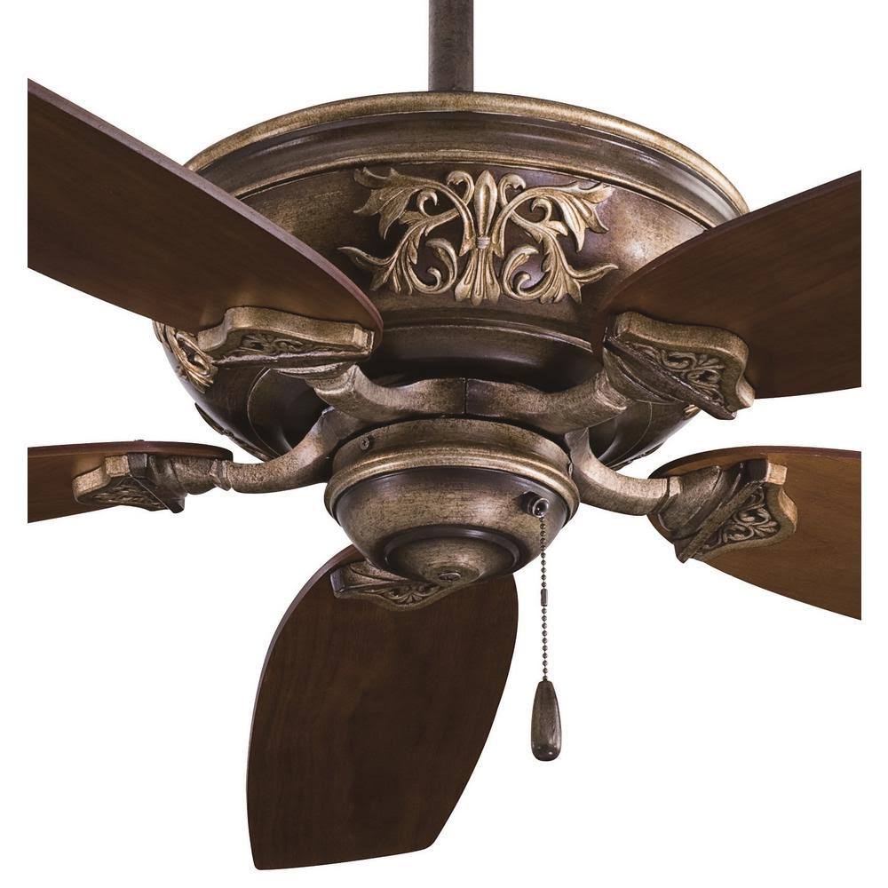 Patina Iron Dark Walnut Ceiling Fan J142577