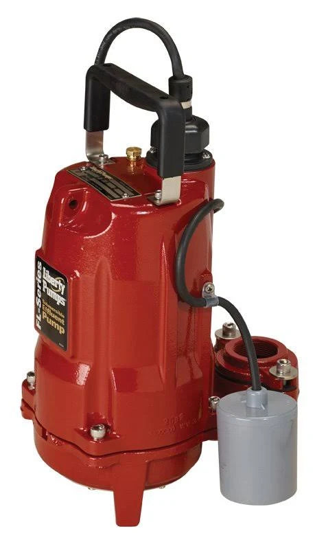 6/10 HP Effluent Pump, 3 PH, 208-230V, 25& Cord, 1-1/2x22 Discharge M481