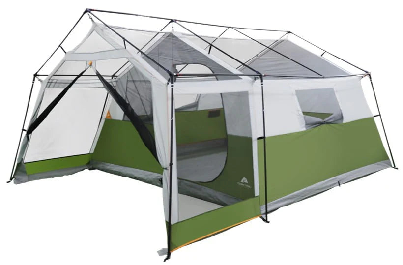 8-Person Cabin Tent with Screen Porch, Green I3681