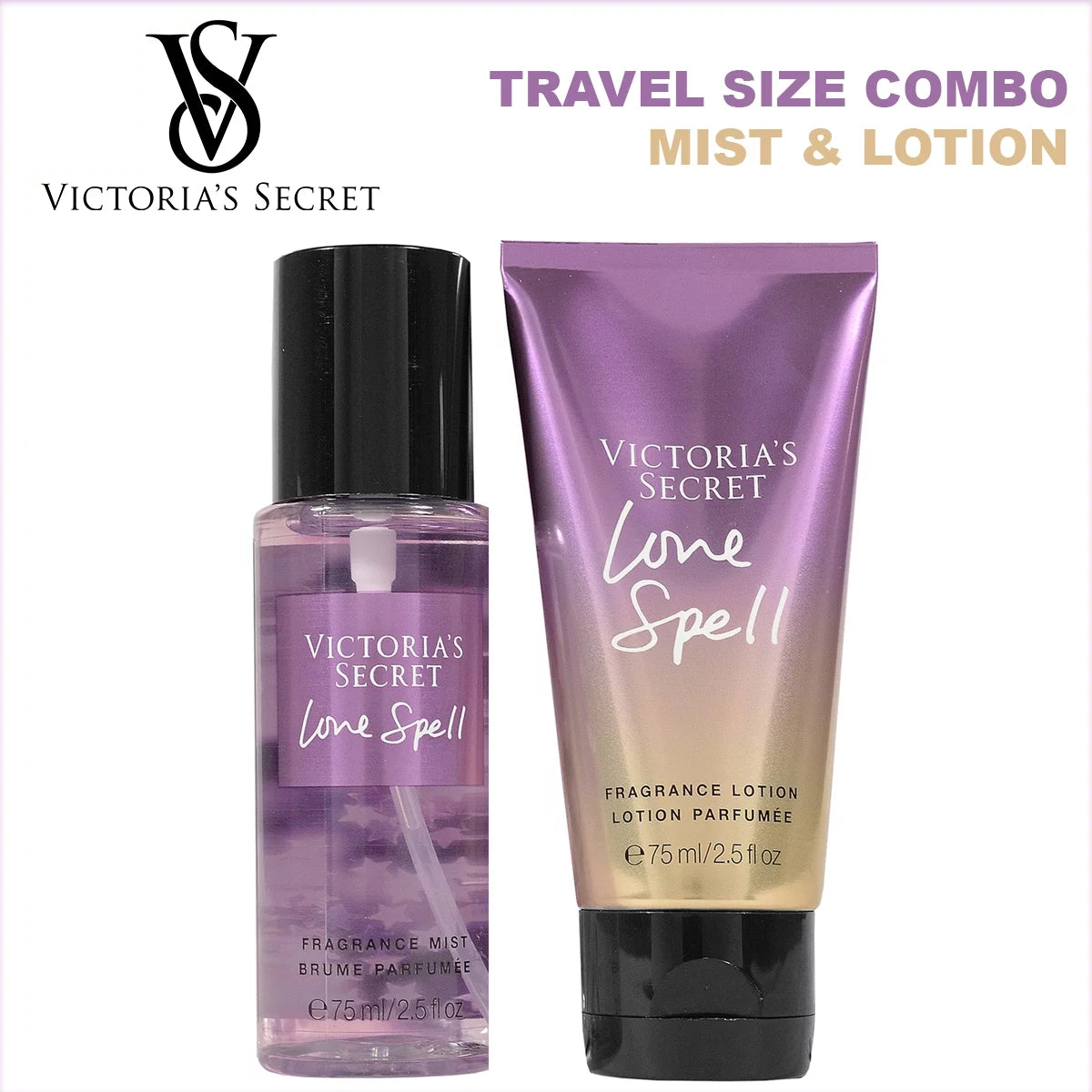 Fragrance Mist & Lotion 2.5 oz Set S9568