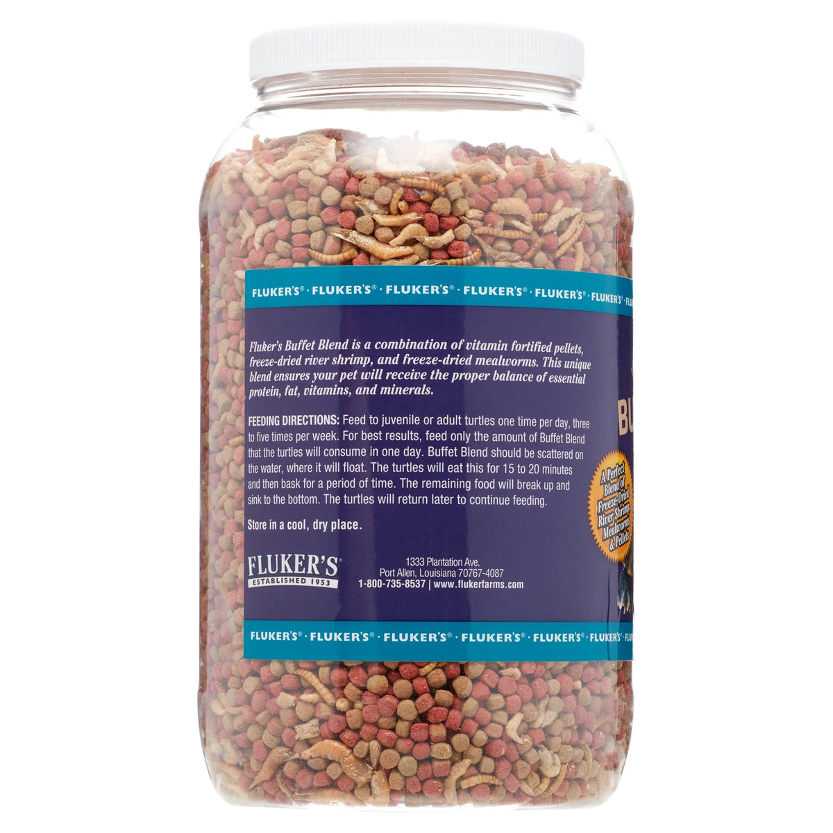 Buffet Blend Turtle Food, 4 lb P1420