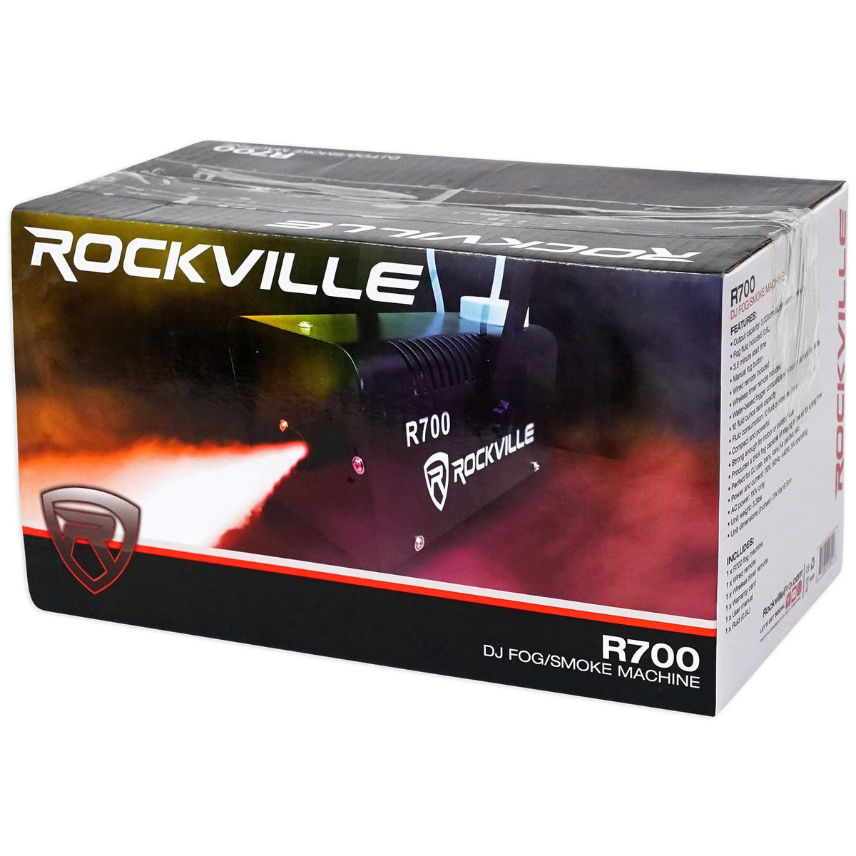 R700 Fog Smoke Machine with Remote Fluid Carry Bag K378781
