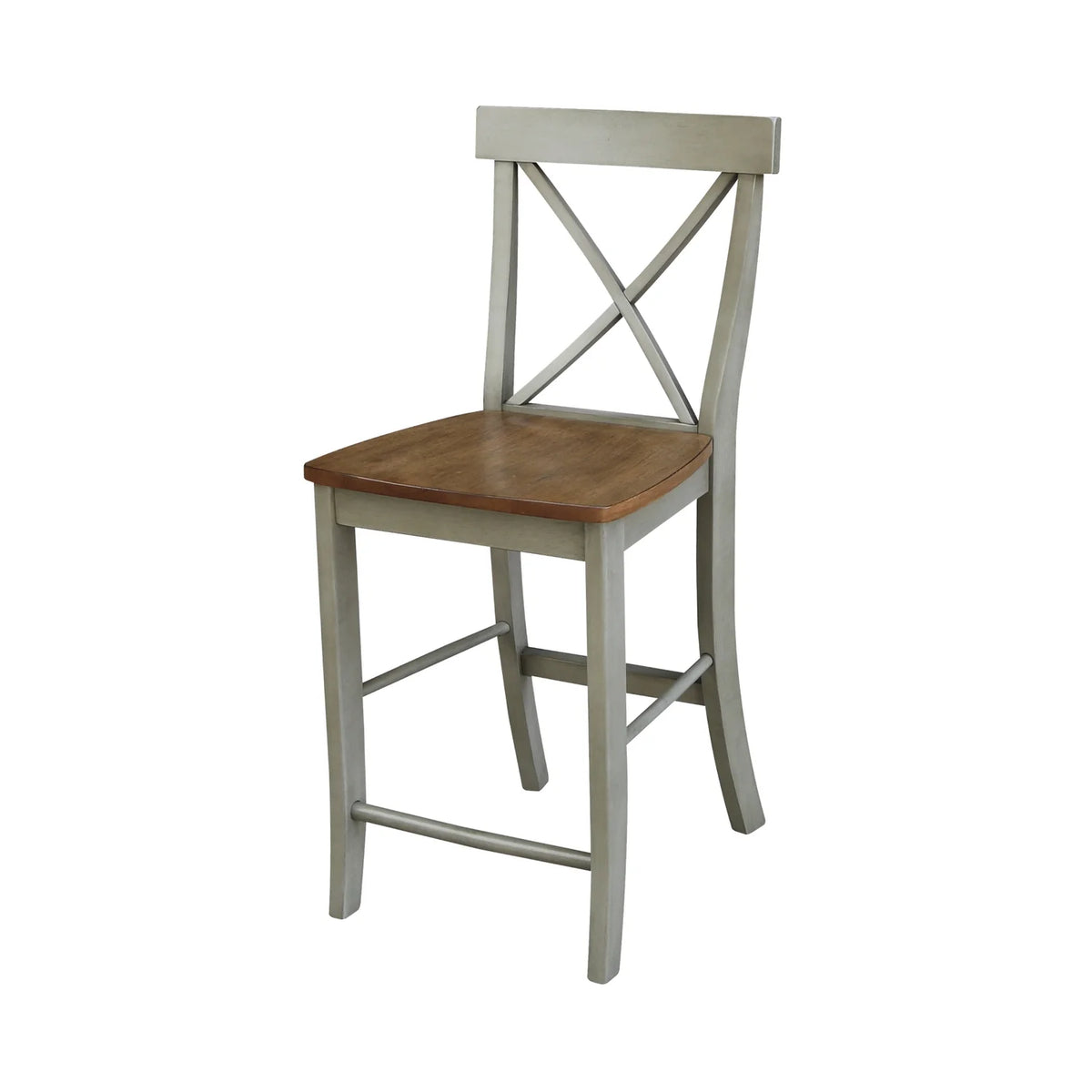 36" Round Wood Extension Dining Table With 4 Stools J367623