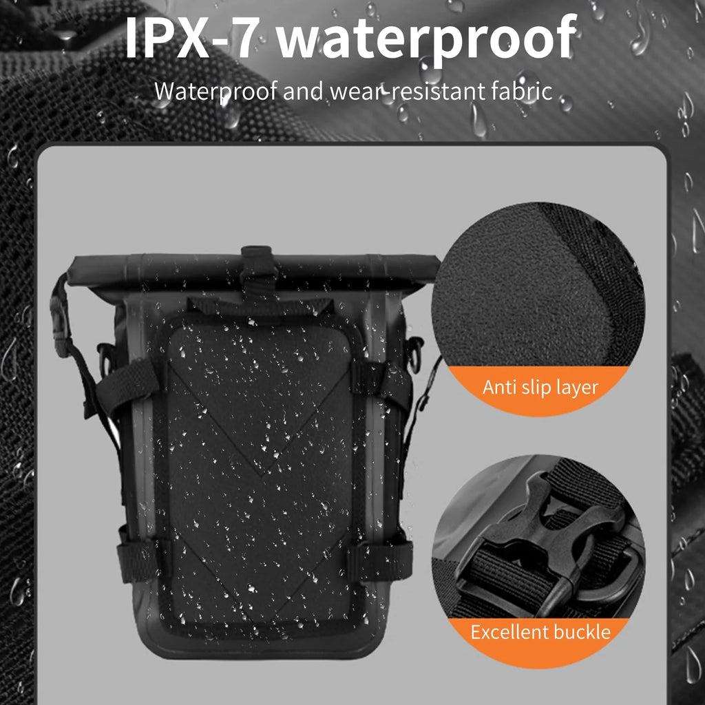 Motorcycle Frame Bag Full Waterproof 8L J6148