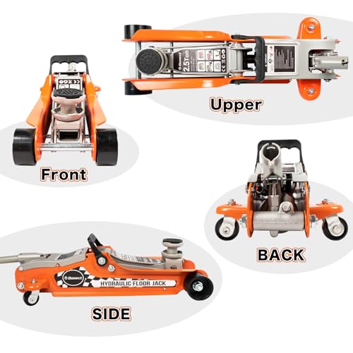 2.5 Ton Low Profile Hydraulic Steel Floor Jack M107
