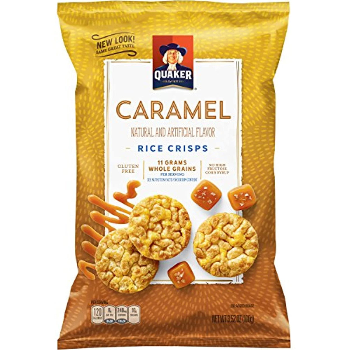 Gluten Free Caramel Rice Crisps, 7.04Oz, 6 Count C55783