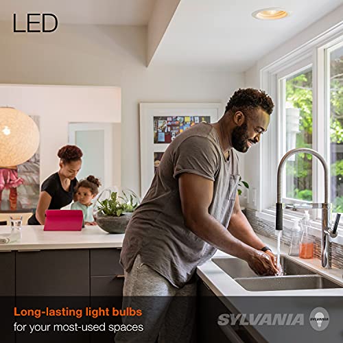 LED Light Bulb, 9W, 750 Lumens, 2700K, Non-Dimmable, Soft White, 8 Count C5818