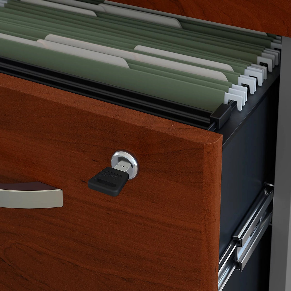 66W x 30D Office Desk with Drawers B9808