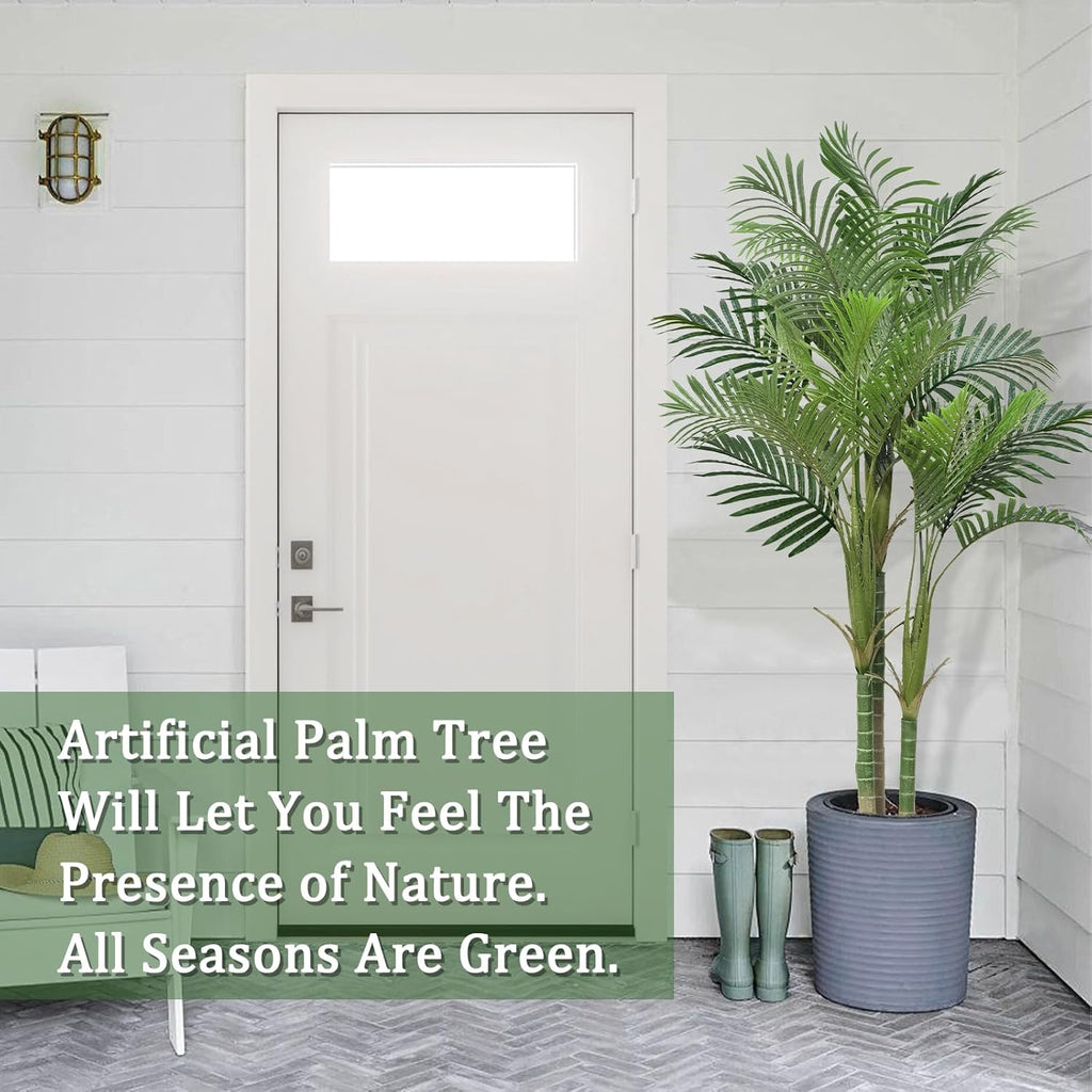 6.25 Ft Tall Artificial Palm Tree F605