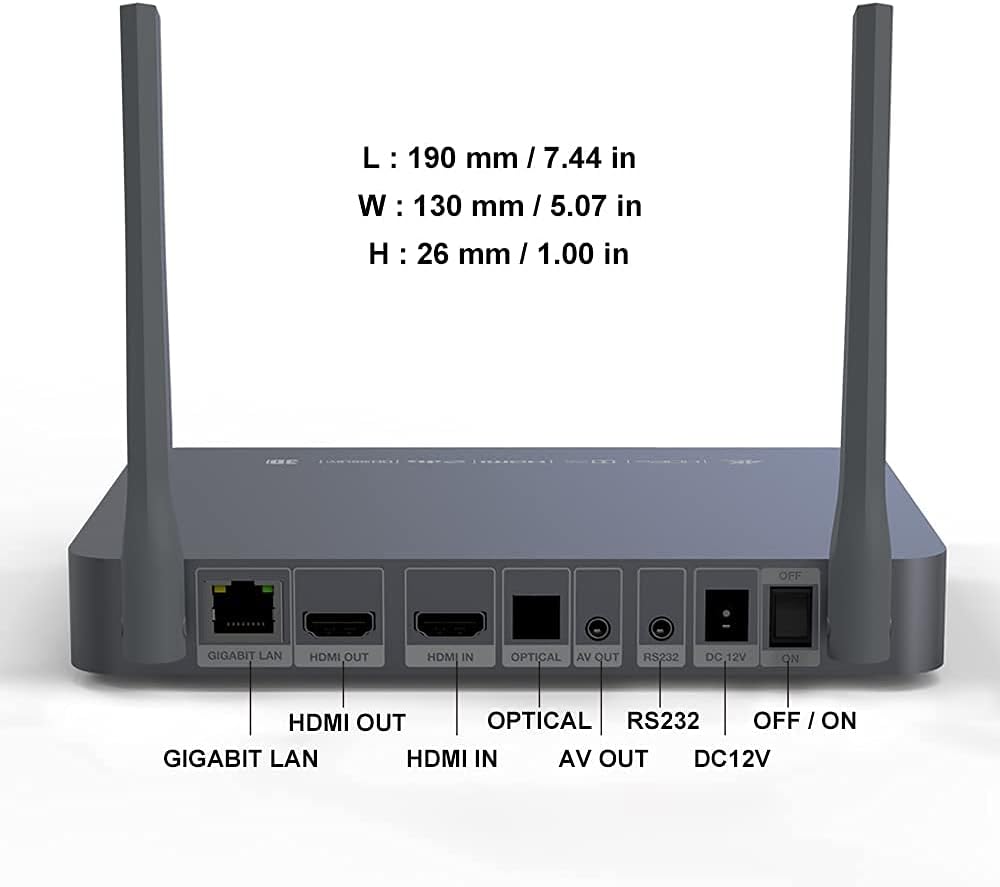 4K Media Player Android TV Box with HDR10+ V11032