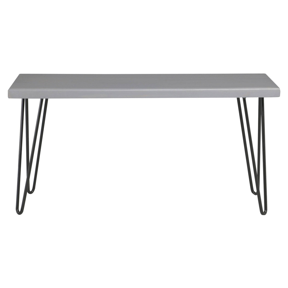 Dark Brown Wood Bench S817726
