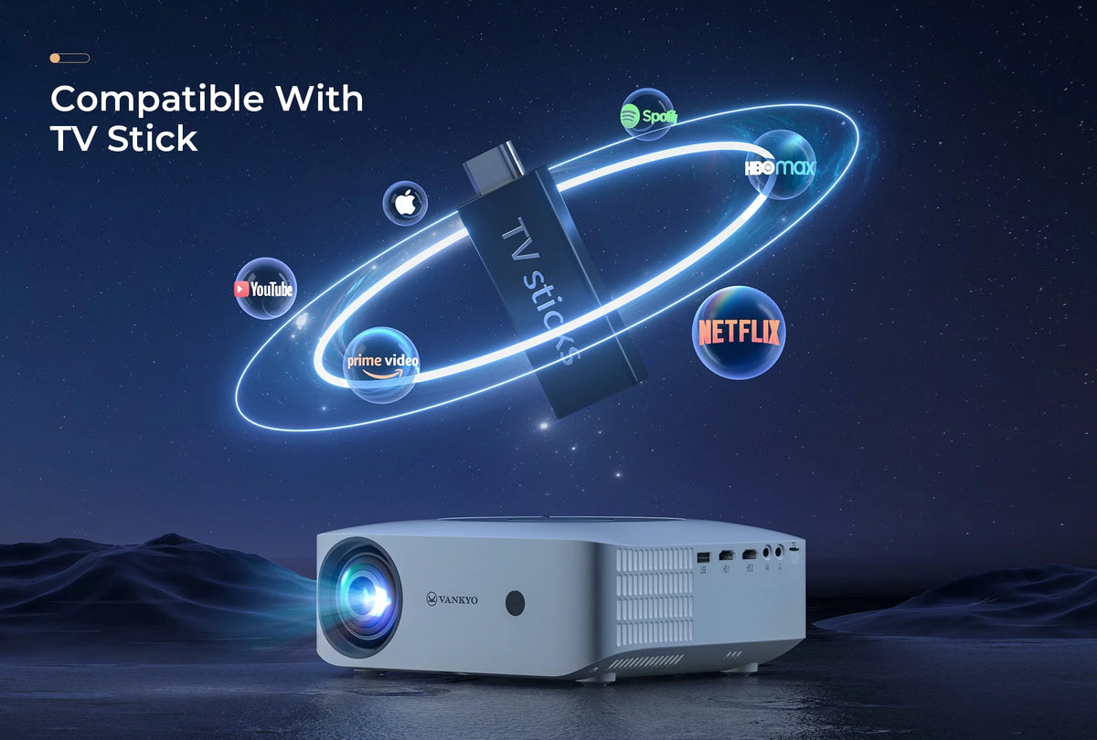Native 1080P 5G WiFi Projector R605