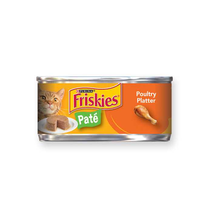 Pate Poultry Platter Canned Cat Food B806