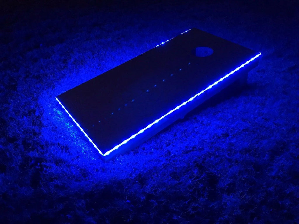 Blue 16.4ft LED Strip Lights with RF Remote 5050 6000K Z703326