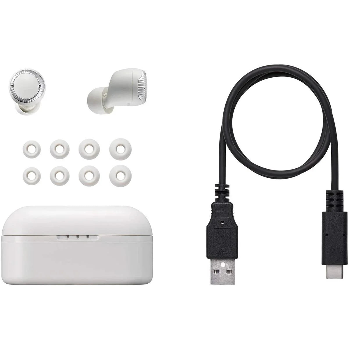 White True Wireless Bluetooth Earphones N1918