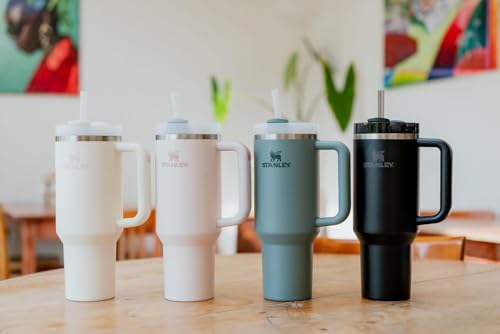 40 oz Insulated Stainless Steel Tumbler with Straw C35490