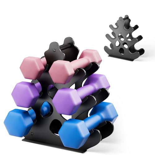 Compact Dumbbell Rack Stand with Anti-Slip Pads A741780