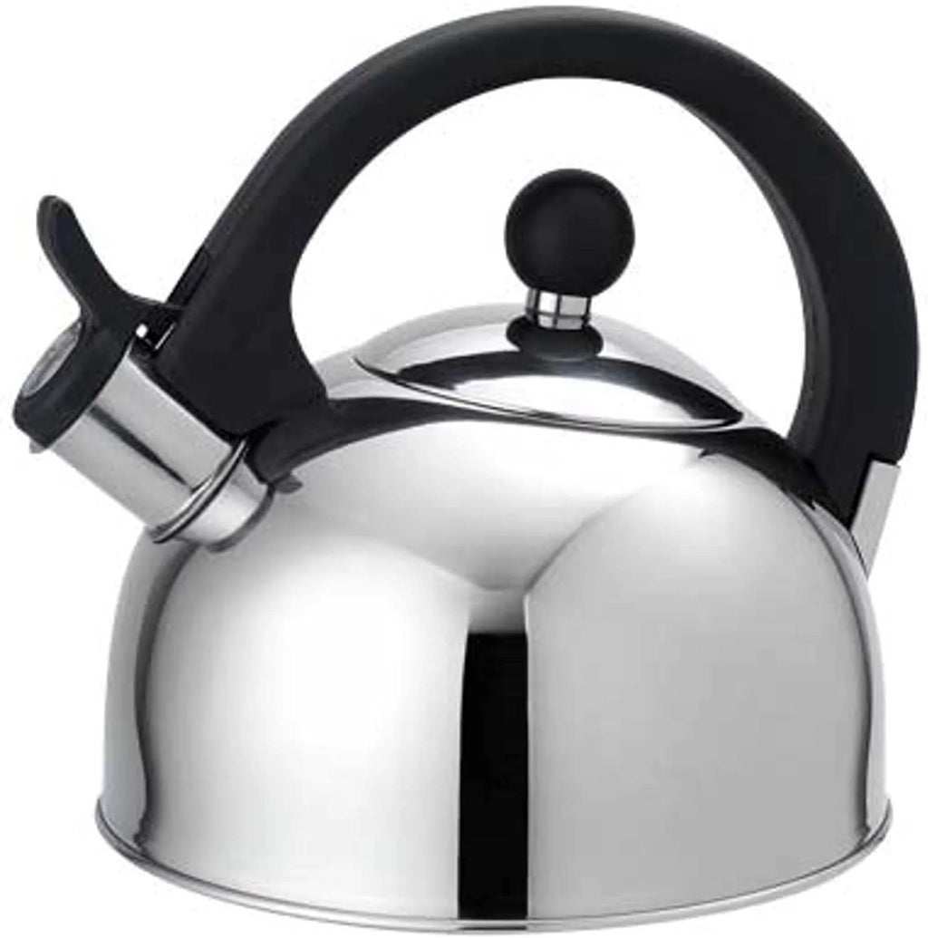 Matte Stainless Steel Stovetop Tea Kettle, 85 Oz 2.5 L C38617