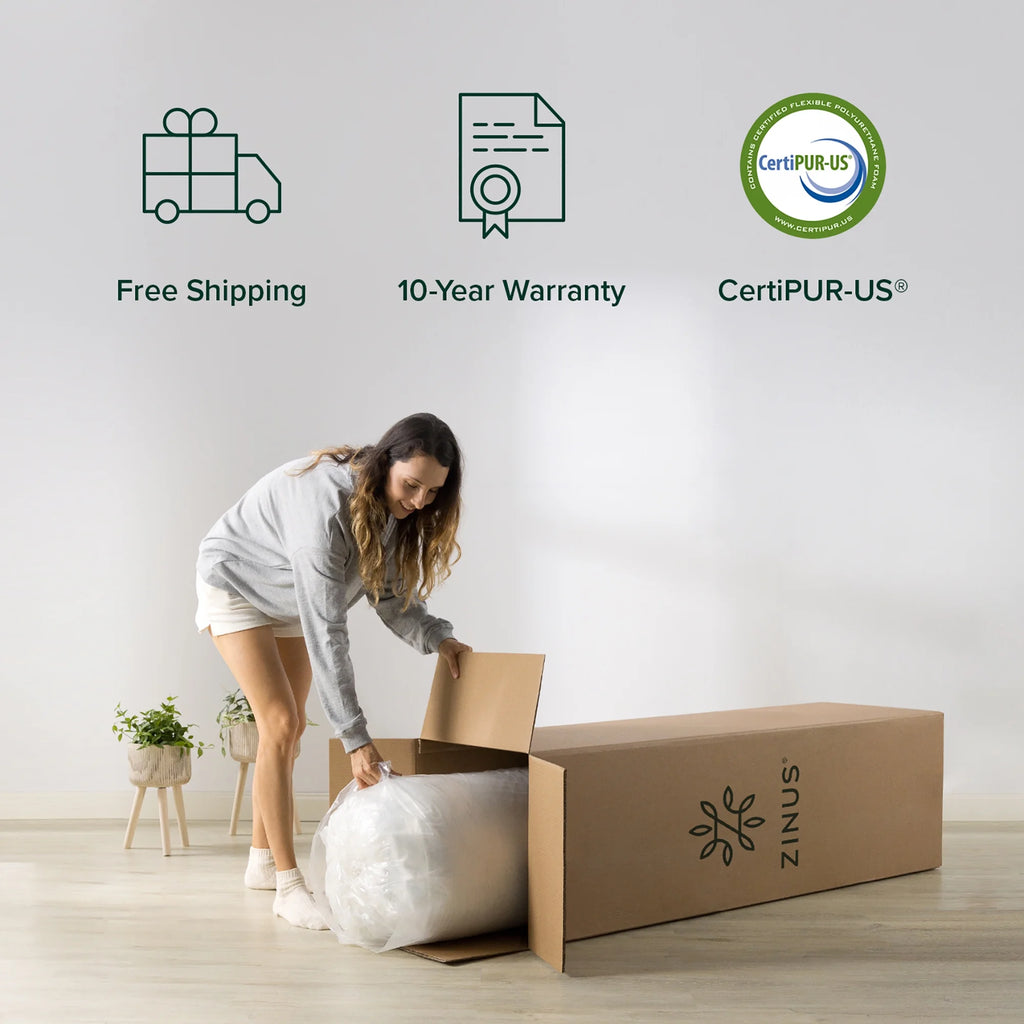 10 Cooling Gel Memory Foam Mattress Twin O39256