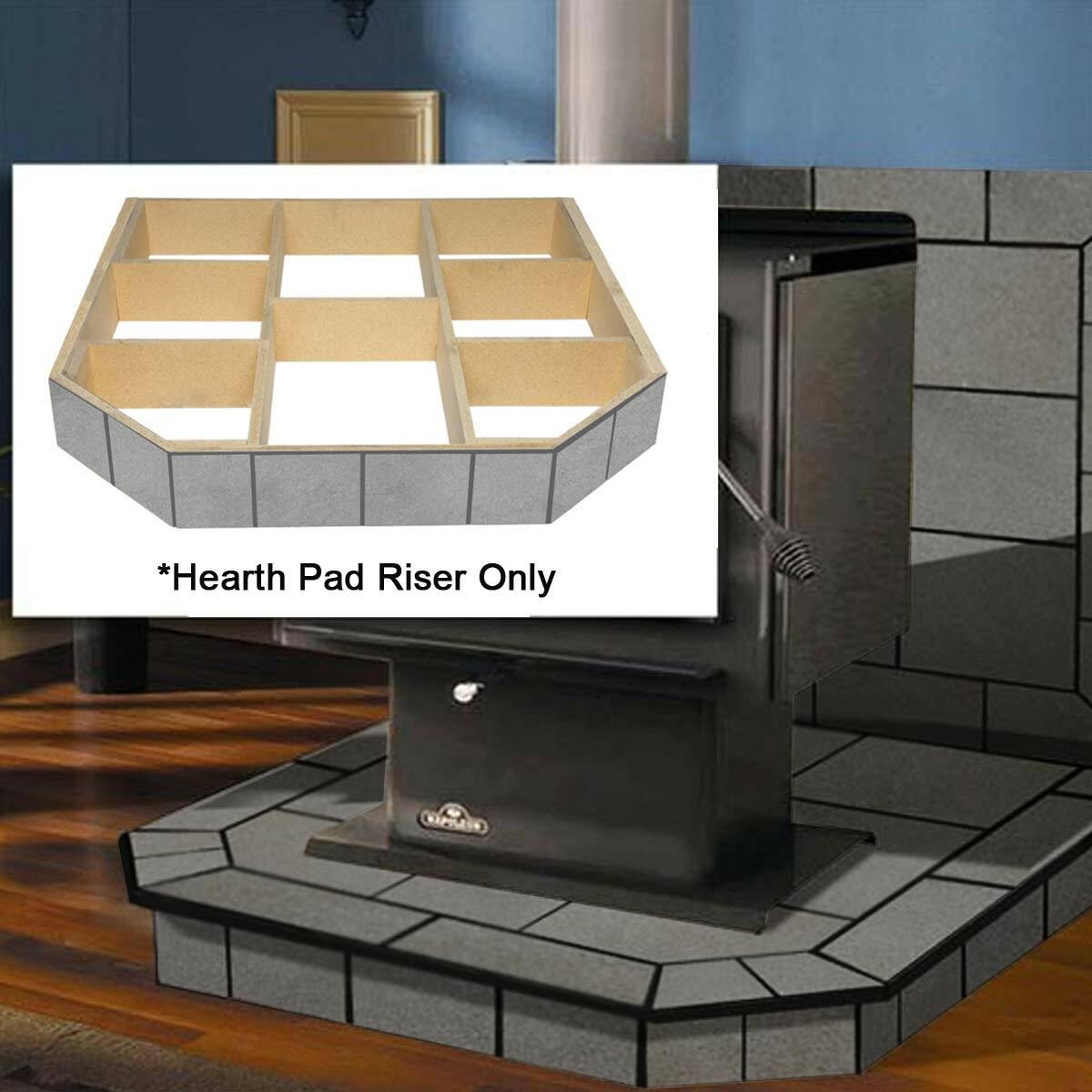 40'' x 40'' Hearth Pad Riser D5120