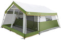 8-Person Cabin Tent with Screen Porch, Green I3681