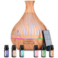 500ML Ultrasonic Diffuser with Remote Control & Timer D9570