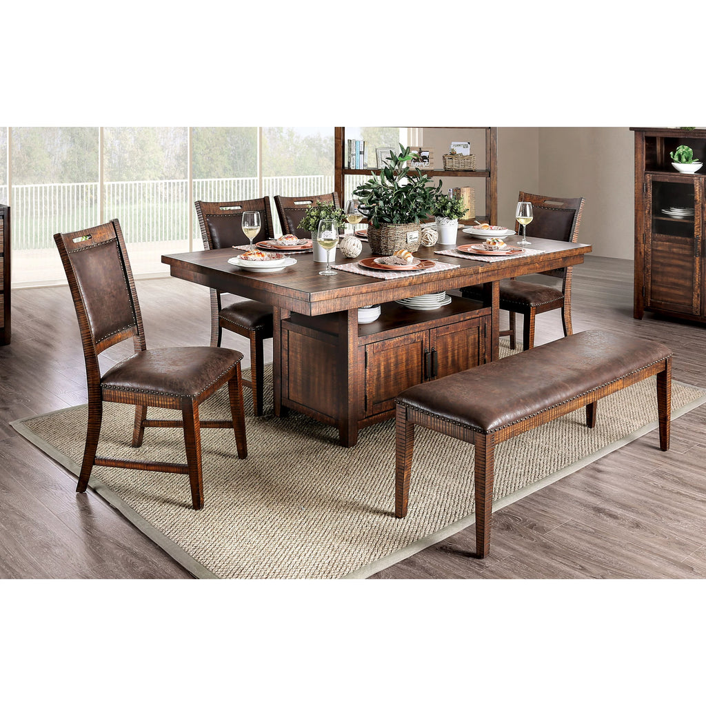 Light Walnut Dining Table P568