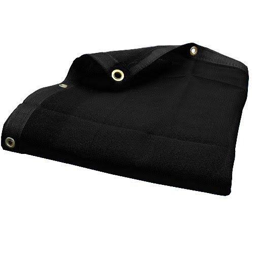 Black Heavy Duty Mesh Tarp Sun Shade Q4474