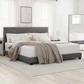 Charcoal Fabric Upholstered Queen Bed L55525