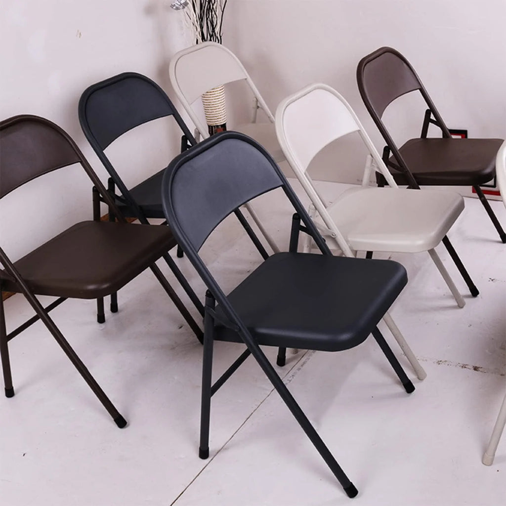 Light Gray 2-Pack Vinyl-Padded Folding Chair S543823