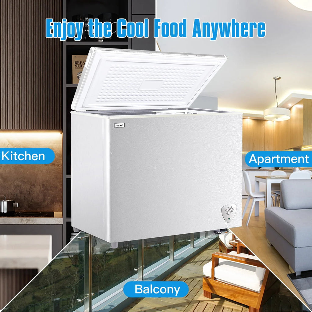3.5 Cu ft Black Chest Freezer D5317