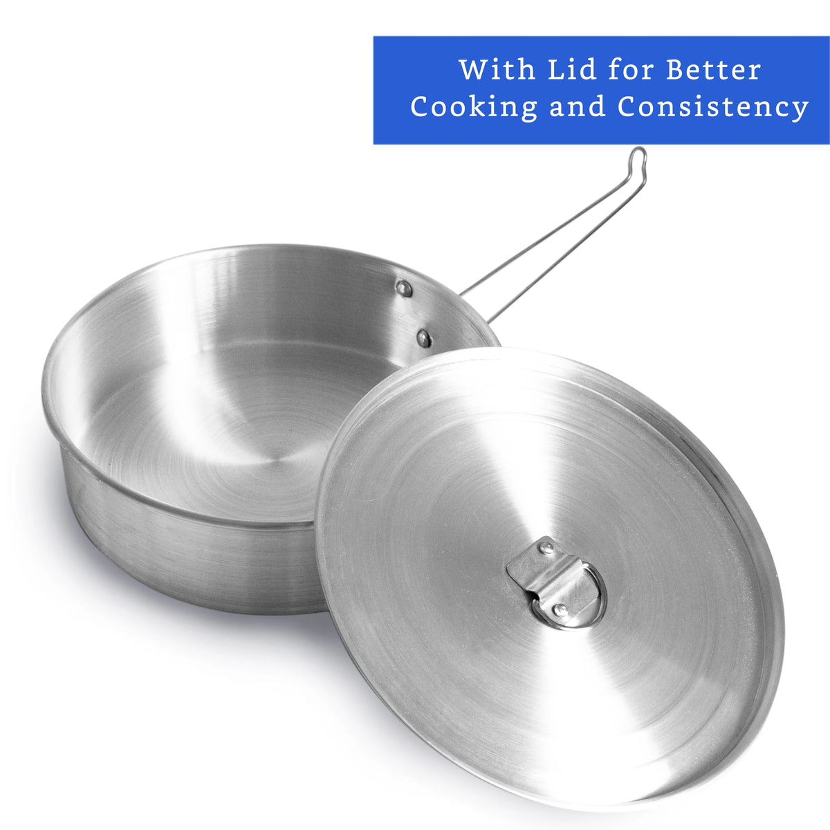 Oversized XL Flan Mold with Lid Flan Maker W705778