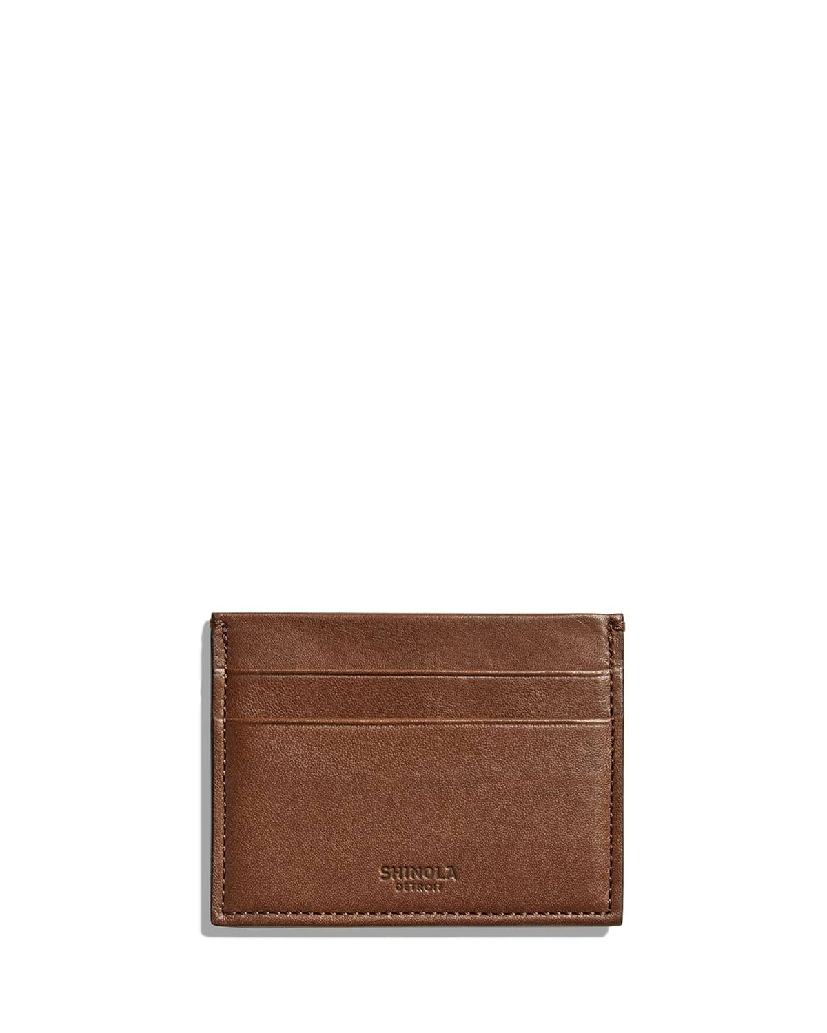 Brown Leather Card Case Z774541