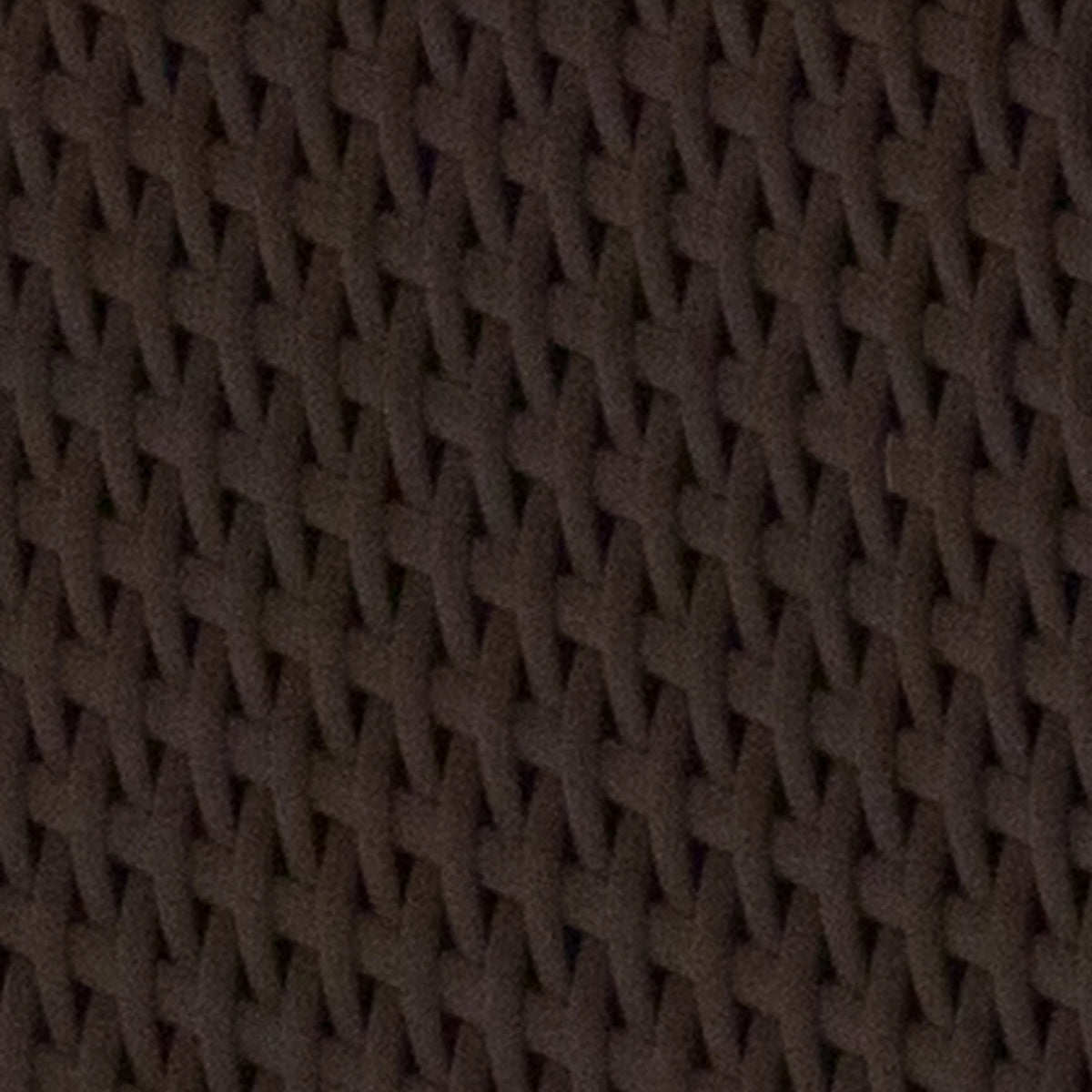 Chocolate Brown Faux Rattan Coffee Table Q3895
