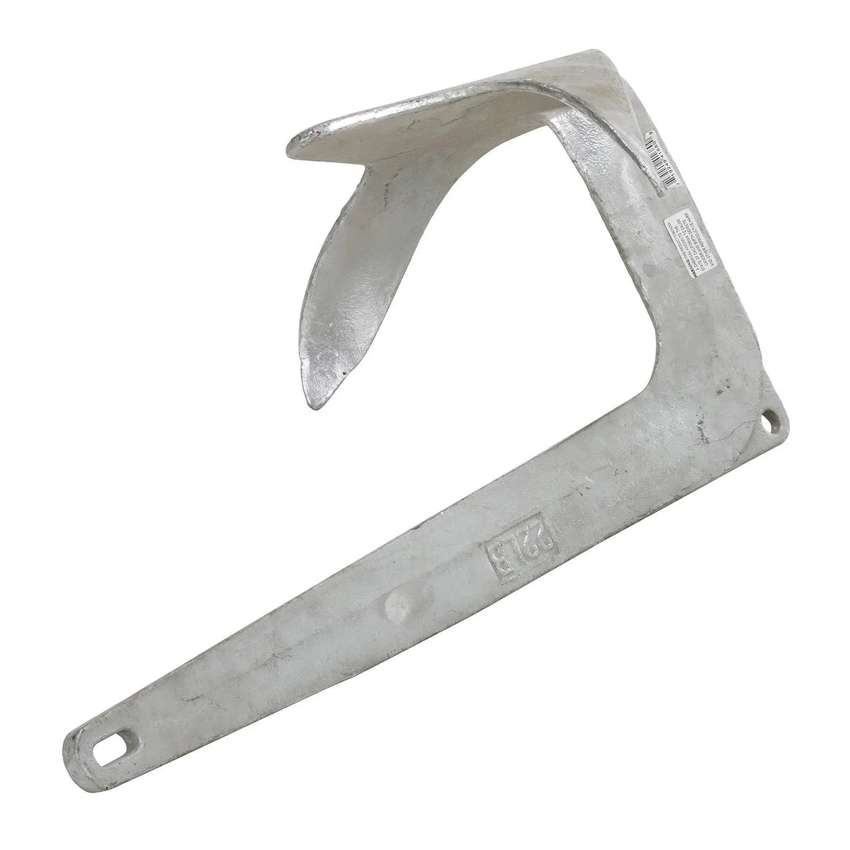 22 Lbs. Hot-Dipped Galvanized Steel Boat Anchor Q994941