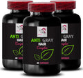 Anti Gray Hair Pills 3 Bottles 180 Capsules M1116
