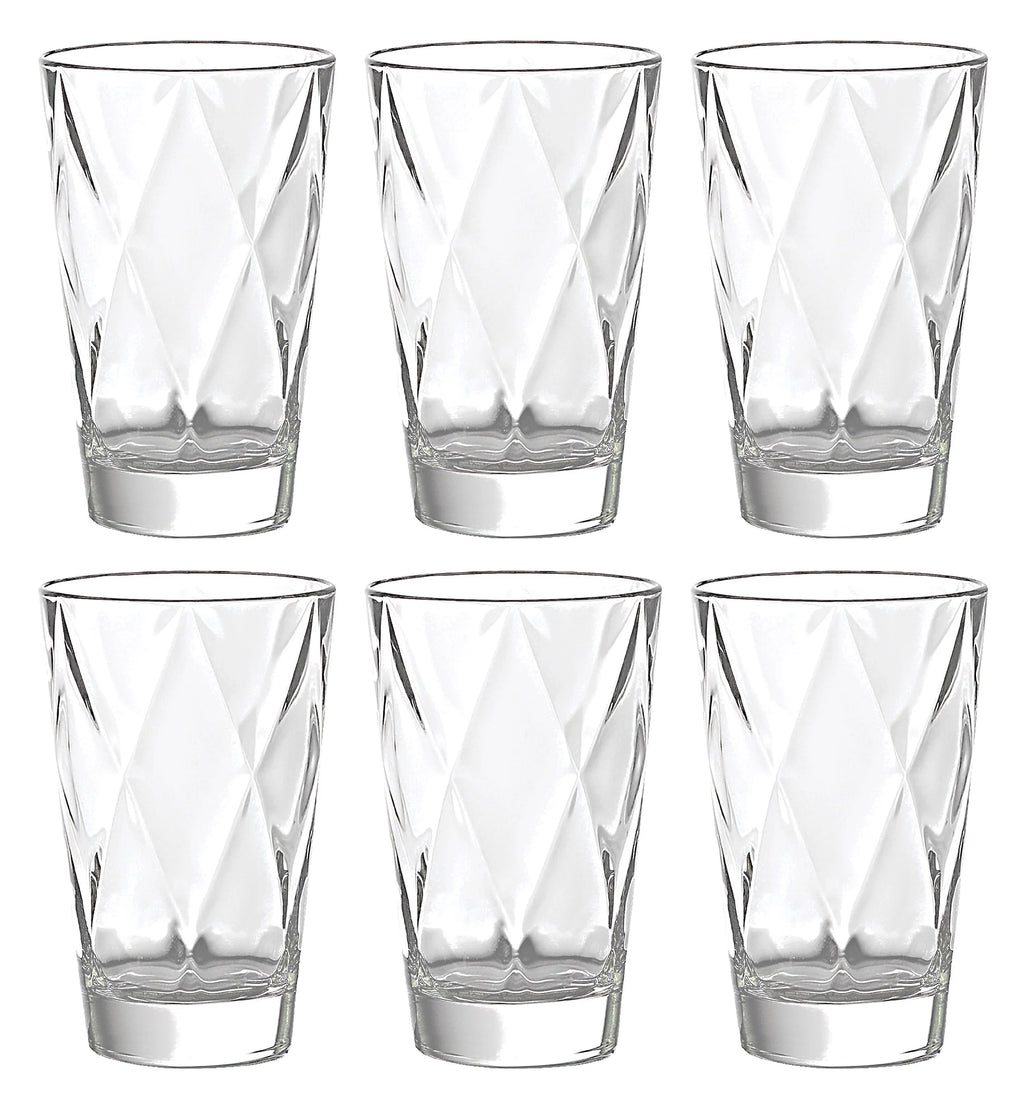 High Quality Glass Hiball 13.5oz Set of 6 O43443