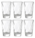 High Quality Glass Hiball 13.5oz Set of 6 O43443